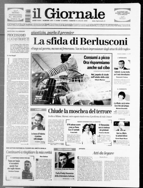 Il giornale : quotidiano del mattino